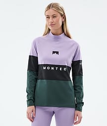Montec Alpha W Kerrastopaita Naiset Faded Violet/Black/Dark Atlantic