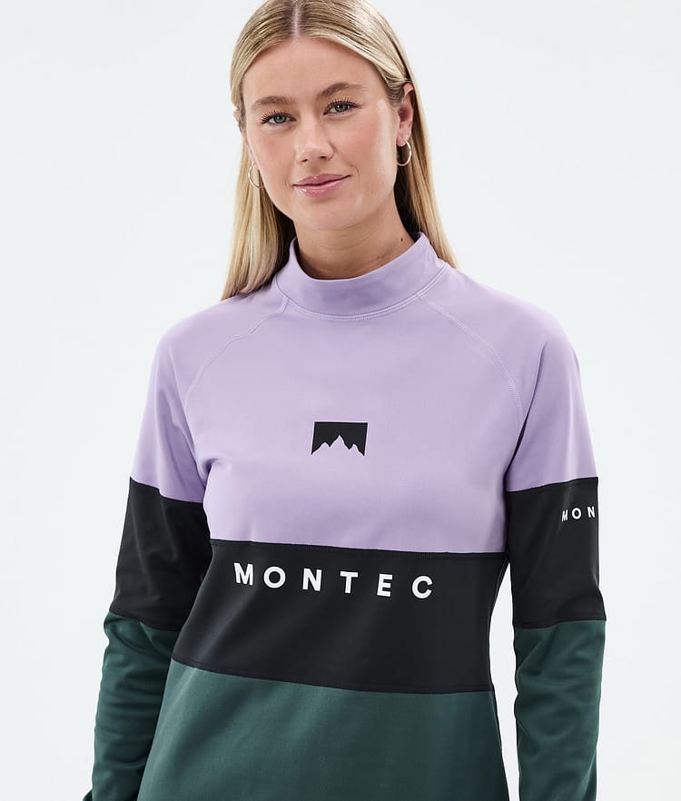 Montec Alpha W Kerrastopaita Naiset Faded Violet/Black/Dark Atlantic, Kuva 2 / 5