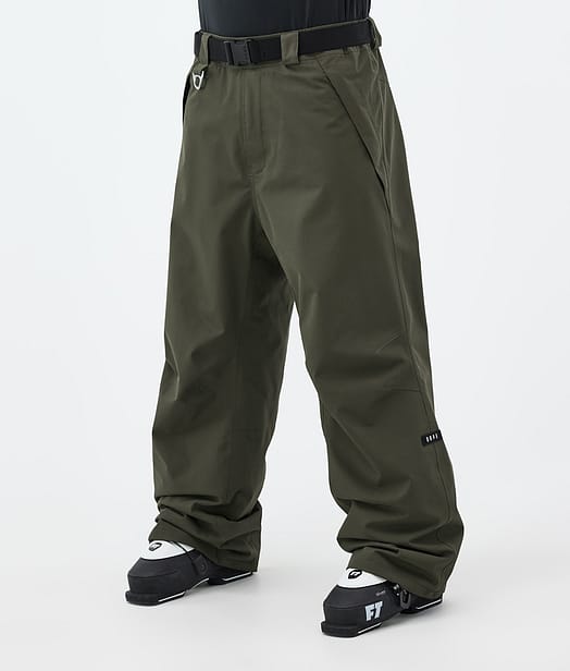 Dope Big Lasketteluhousut Miehet Olive Green