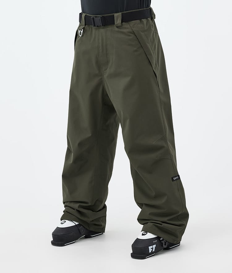 Dope Big Lasketteluhousut Miehet Olive Green, Kuva 1 / 5