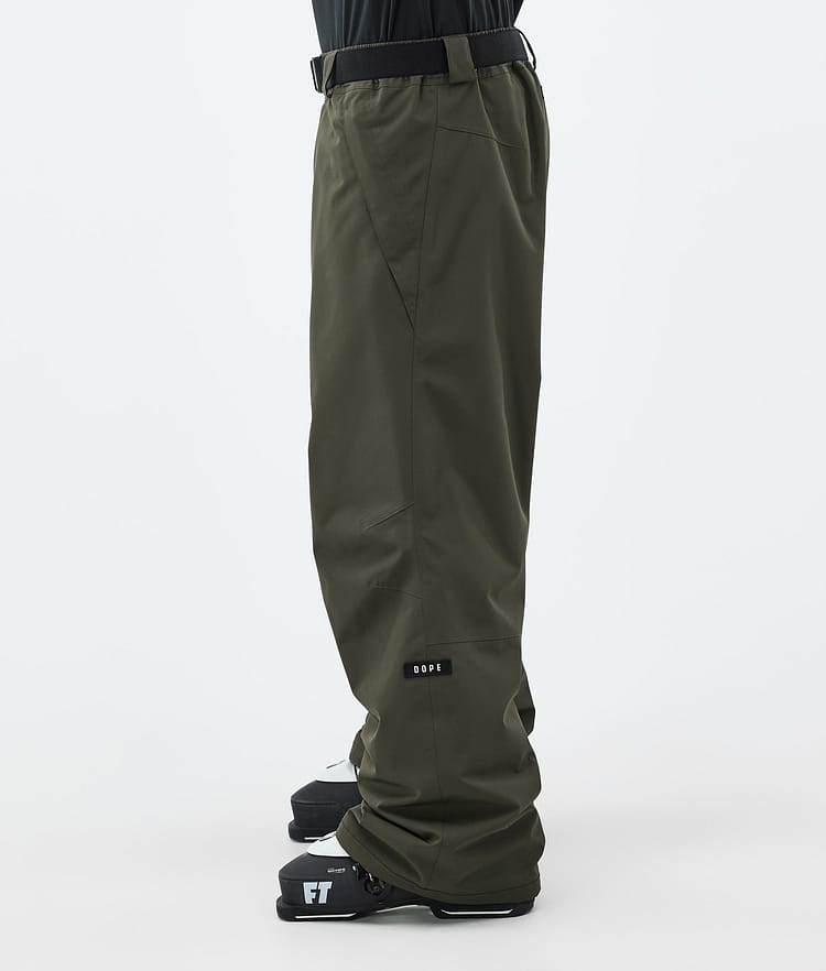 Dope Big Lasketteluhousut Miehet Olive Green, Kuva 3 / 5