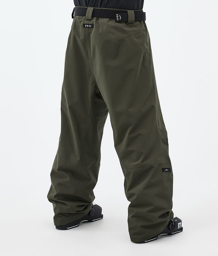 Dope Big Lasketteluhousut Miehet Olive Green, Kuva 4 / 5