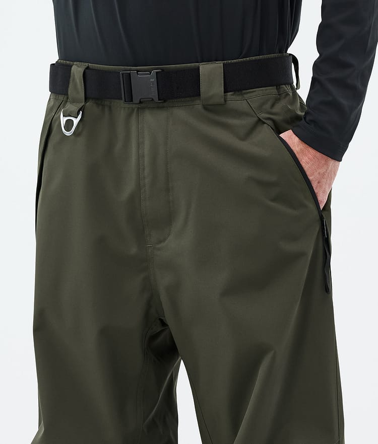 Dope Big Lasketteluhousut Miehet Olive Green, Kuva 5 / 5