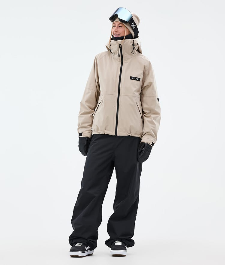Dope Big W Lumilautailuhousut Naiset Black, Kuva 2 / 5