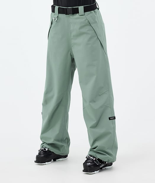 Dope Big W Lasketteluhousut Naiset Faded Green
