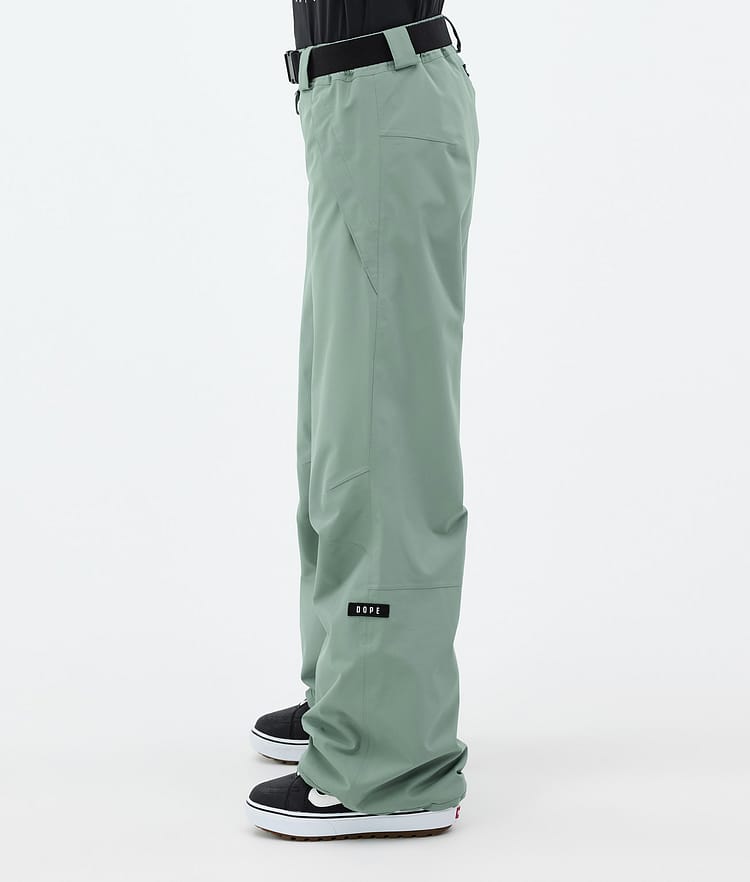 Dope Big W Lumilautailuhousut Naiset Faded Green, Kuva 3 / 5