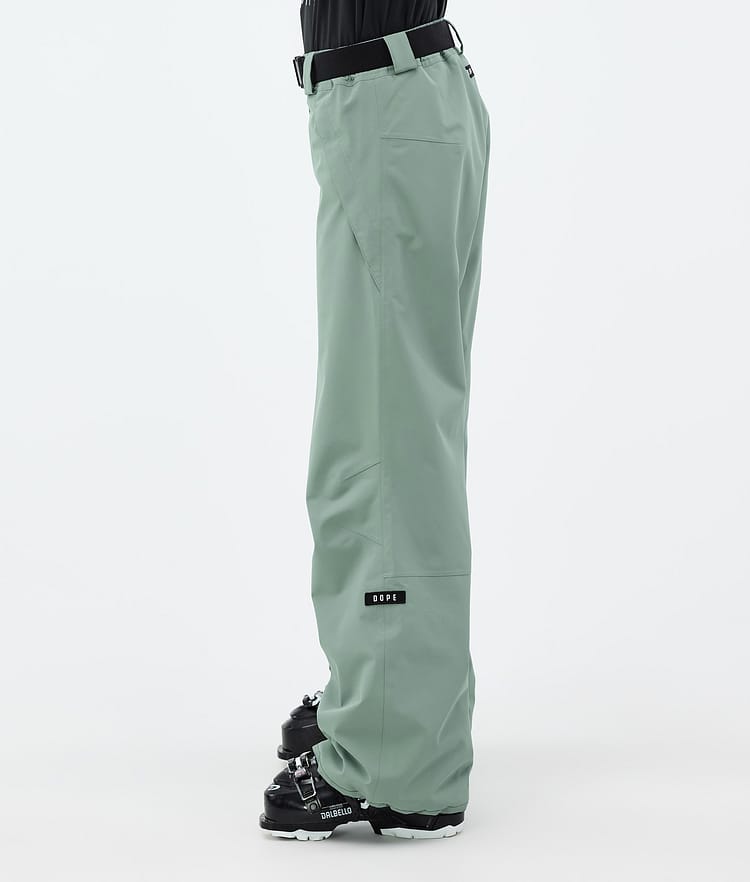 Dope Big W Lasketteluhousut Naiset Faded Green, Kuva 3 / 5