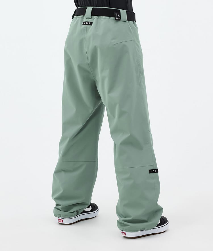 Dope Big W Lumilautailuhousut Naiset Faded Green, Kuva 4 / 5