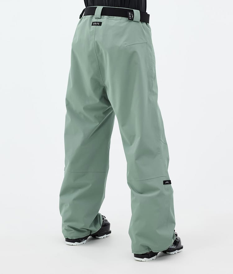 Dope Big W Lasketteluhousut Naiset Faded Green, Kuva 4 / 5