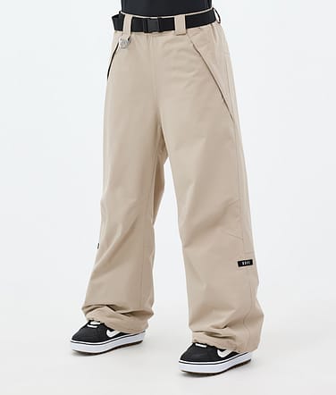 Dope Big W Lumilautailuhousut Naiset Sand