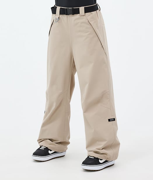 Dope Big W Lumilautailuhousut Naiset Sand