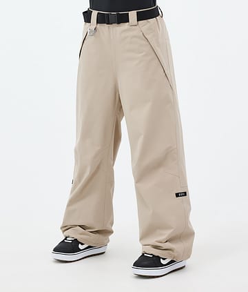 Dope Big W Lumilautailuhousut Naiset Sand