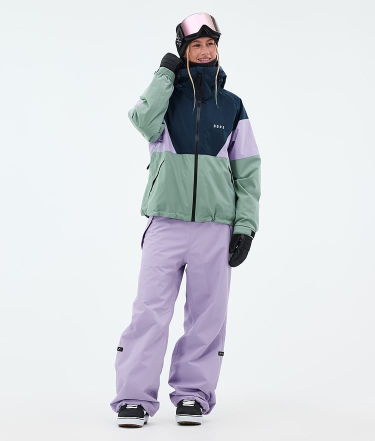 Dope Big W Lumilautailuhousut Naiset Faded Violet, Kuva 2 / 5