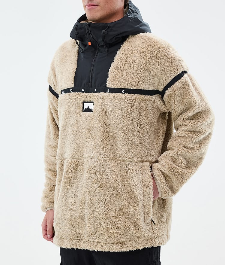 Montec Uniform Fleecehuppari Miehet Sand/Black, Kuva 6 / 6