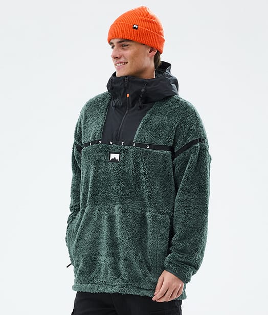 Montec Uniform Fleecehuppari Miehet Dark Atlantic/Black