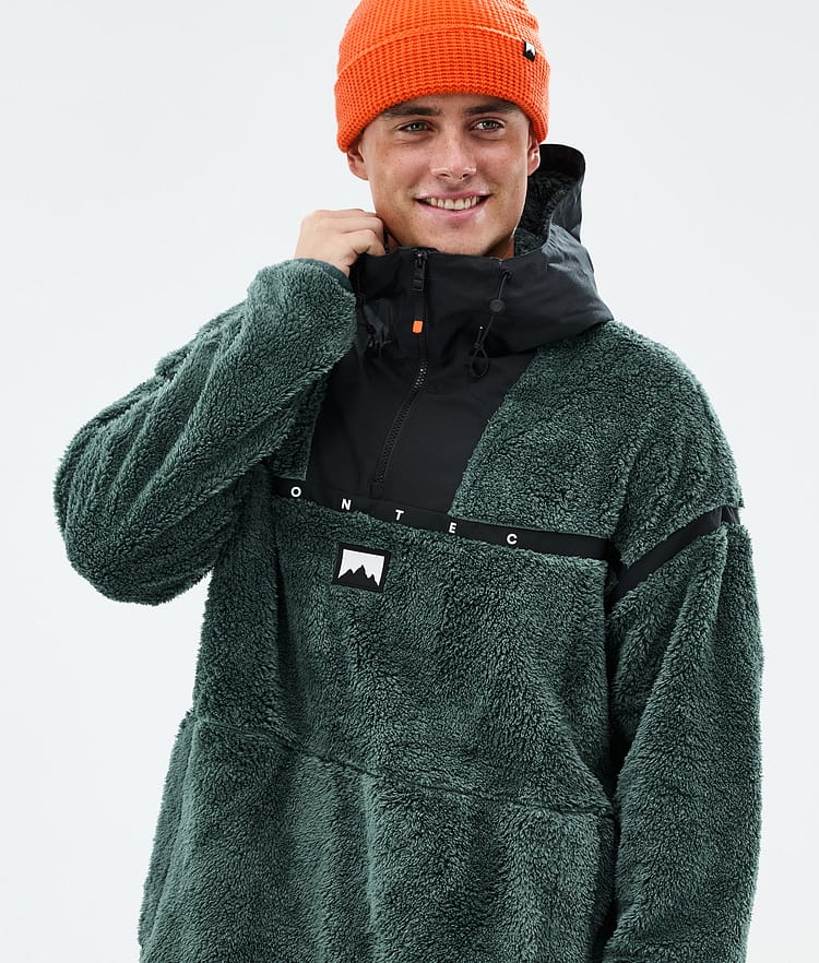 Montec Uniform Fleecehuppari Miehet Dark Atlantic/Black, Kuva 2 / 6