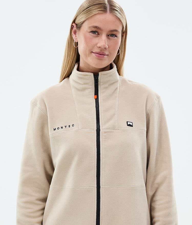 Montec Bravo W Fleecepaita Naiset Sand, Kuva 2 / 5