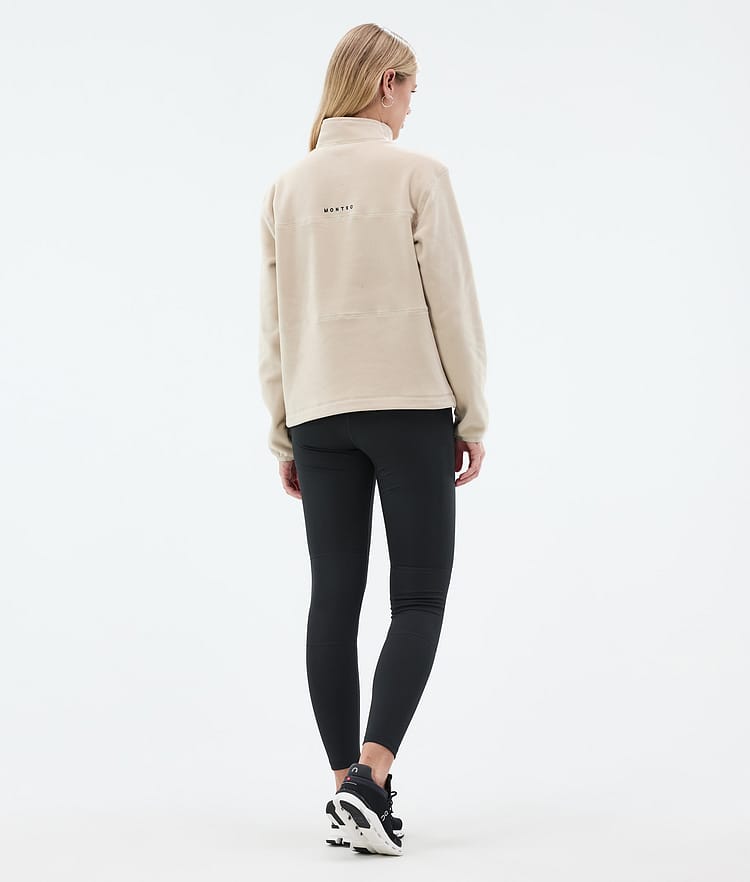 Montec Bravo W Fleecepaita Naiset Sand, Kuva 4 / 5