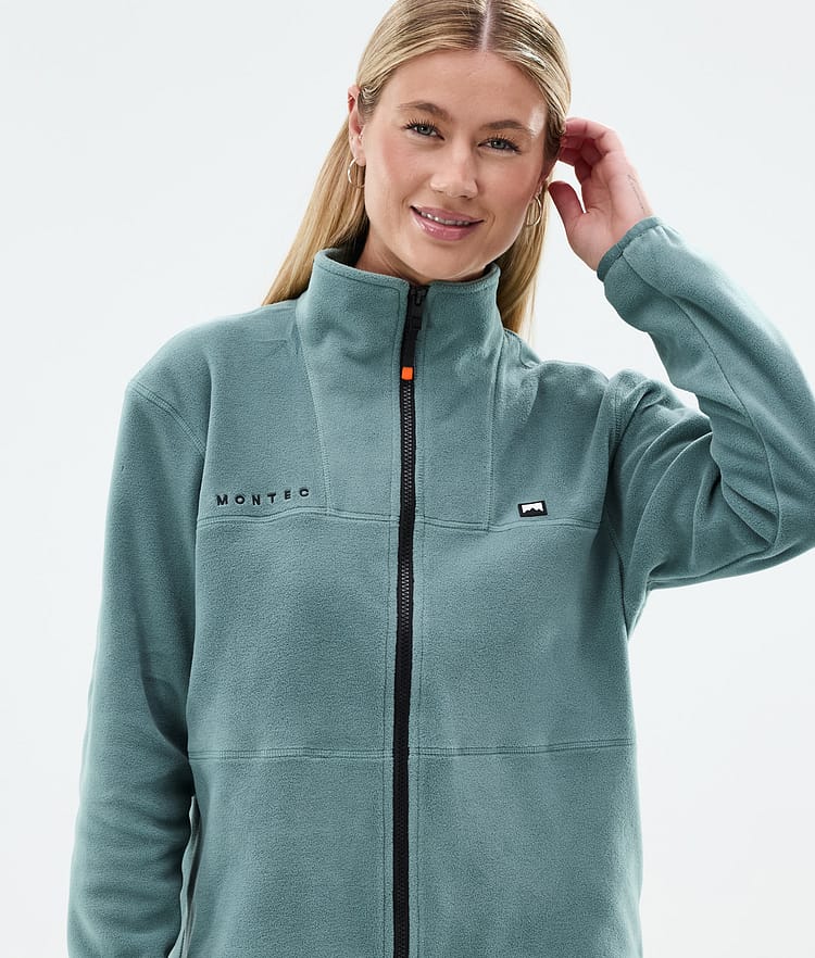 Montec Bravo W Fleecepaita Naiset Atlantic, Kuva 2 / 5