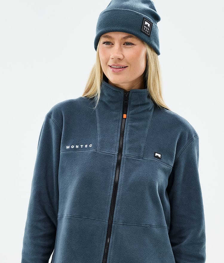 Montec Bravo W Fleecepaita Naiset Metal Blue, Kuva 2 / 5