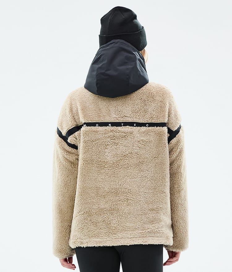 Montec Uniform W Fleecehuppari Naiset Sand/Black, Kuva 5 / 6