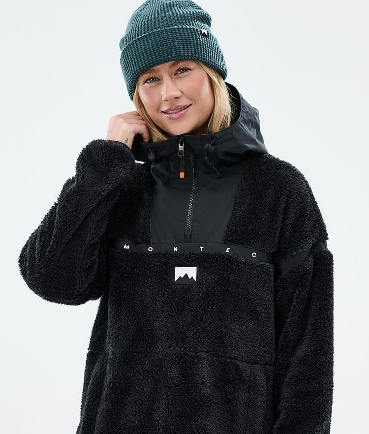 Montec Uniform W Fleecehuppari Naiset Black, Kuva 2 / 6