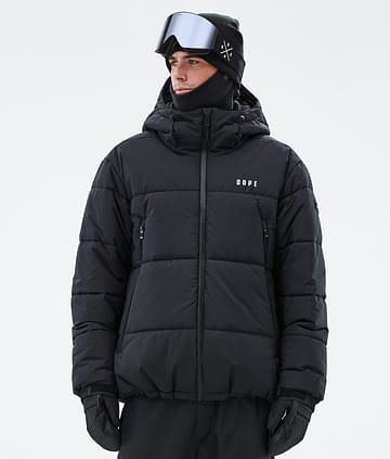 Dope Puffer Full Zip Lumilautailutakki Black