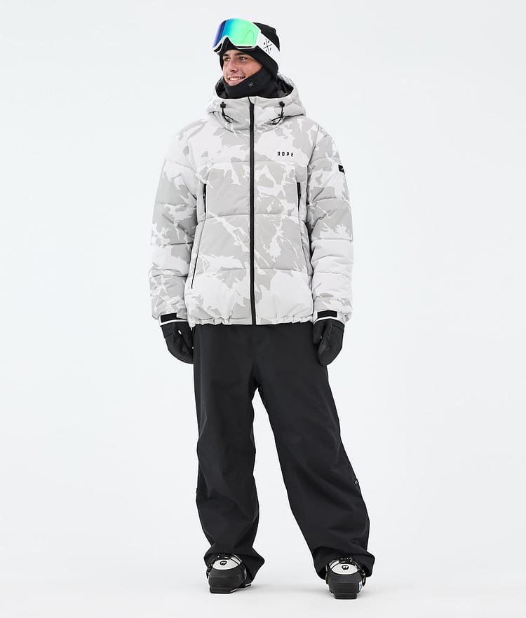Dope Puffer Laskettelutakki Miehet Grey Camo, Kuva 3 / 9