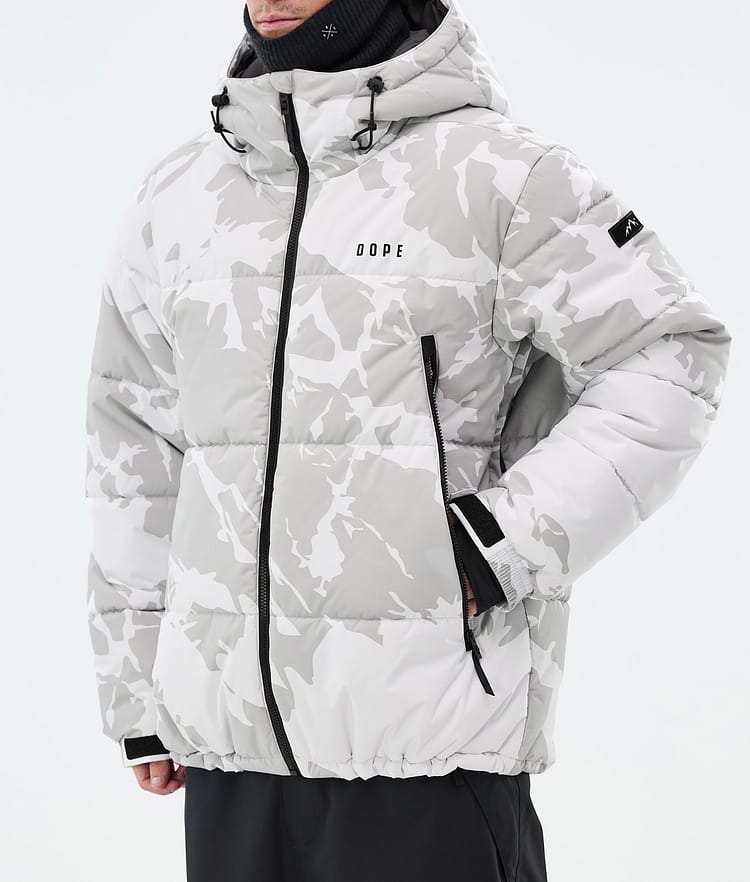 Dope Puffer Laskettelutakki Miehet Grey Camo, Kuva 8 / 9