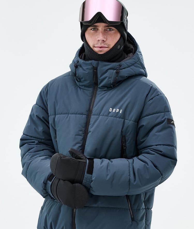 Dope Puffer Lumilautailutakki Miehet Metal Blue, Kuva 2 / 9