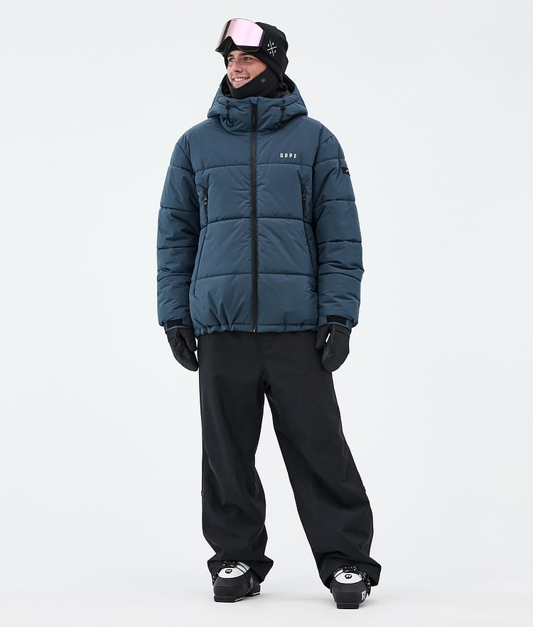 Dope Puffer Laskettelutakki Miehet Metal Blue, Kuva 3 / 9
