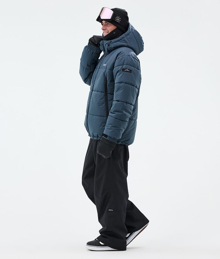 Dope Puffer Lumilautailutakki Miehet Metal Blue, Kuva 4 / 9
