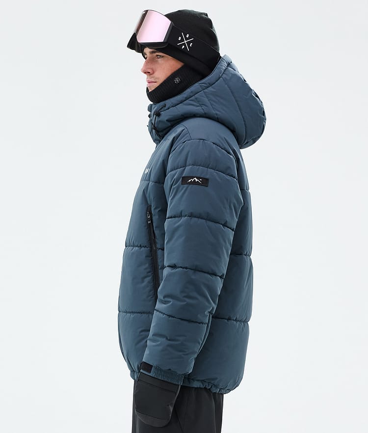 Dope Puffer Lumilautailutakki Miehet Metal Blue, Kuva 6 / 9