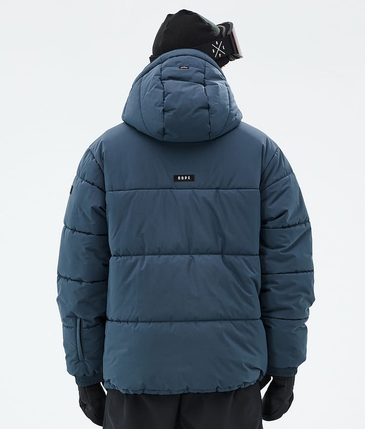 Dope Puffer Laskettelutakki Miehet Metal Blue, Kuva 7 / 9