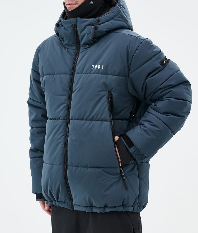 Dope Puffer Lumilautailutakki Miehet Metal Blue, Kuva 8 / 9
