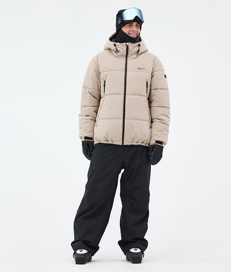 Dope Puffer Laskettelutakki Miehet Sand, Kuva 3 / 9