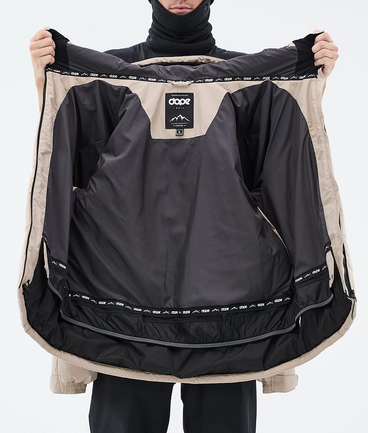 Dope Puffer Lumilautailutakki Miehet Sand, Kuva 9 / 9