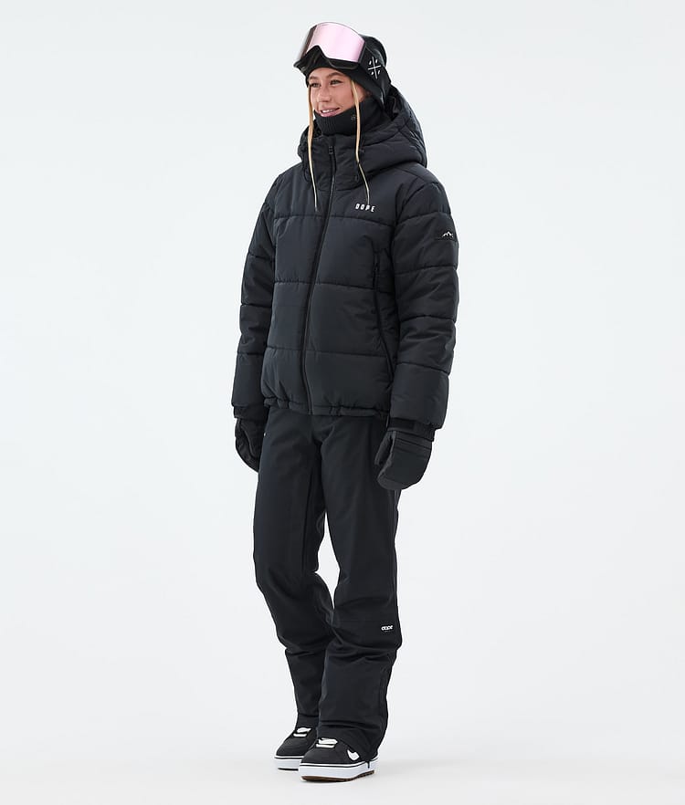 Dope Puffer W Lumilautailutakki Naiset Black, Kuva 3 / 9