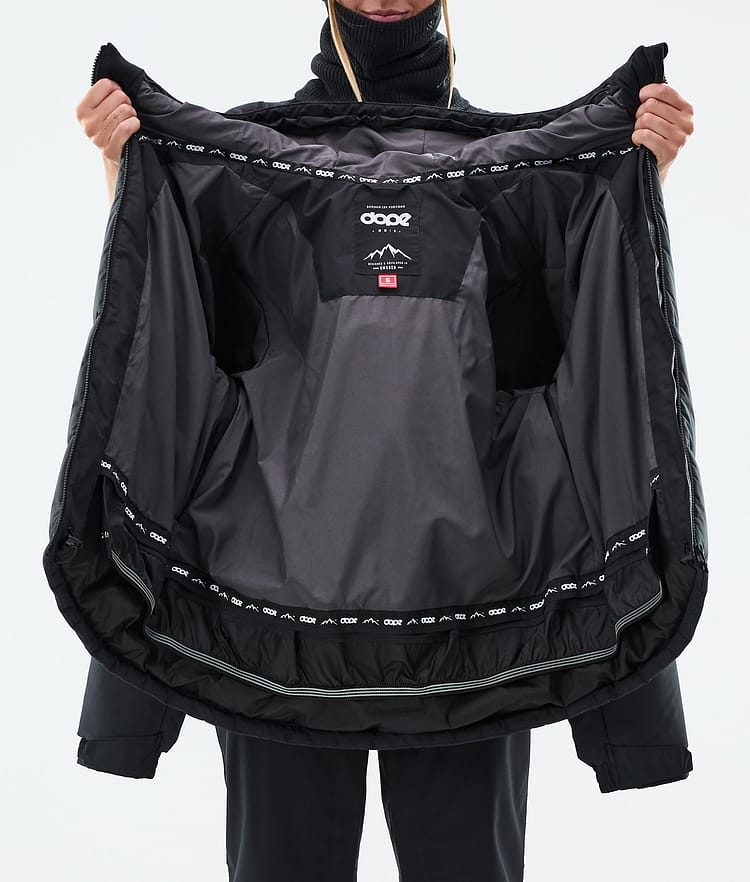 Dope Puffer W Lumilautailutakki Naiset Black, Kuva 9 / 9