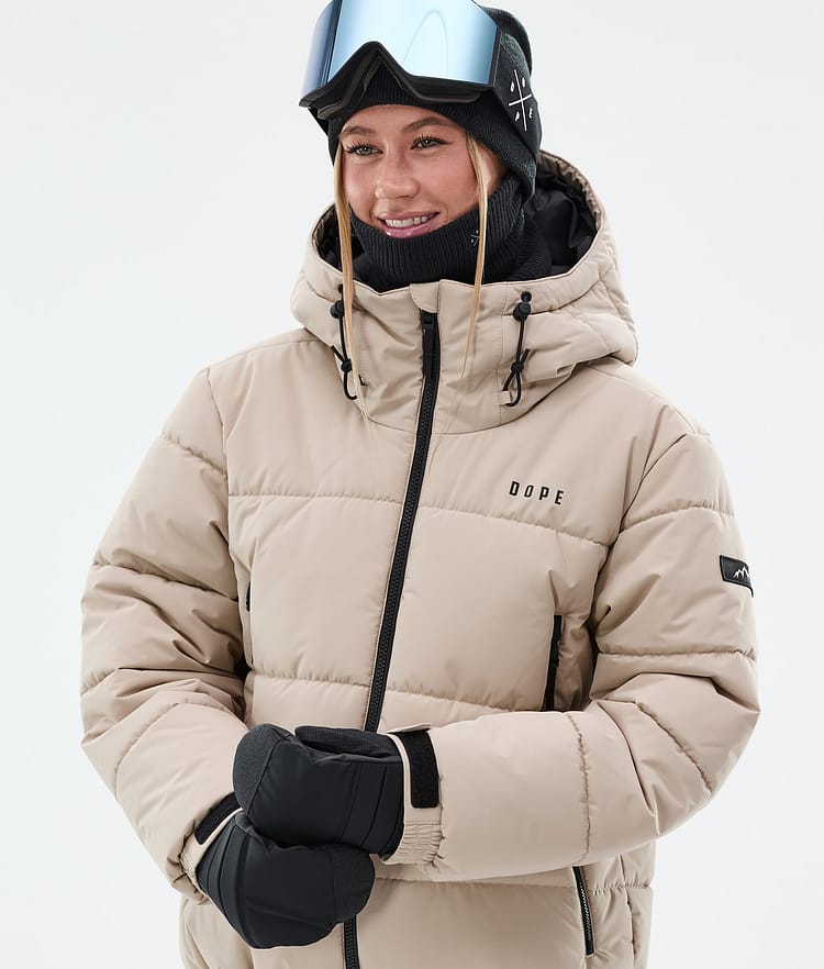 Dope Puffer W Lumilautailutakki Naiset Sand, Kuva 2 / 9