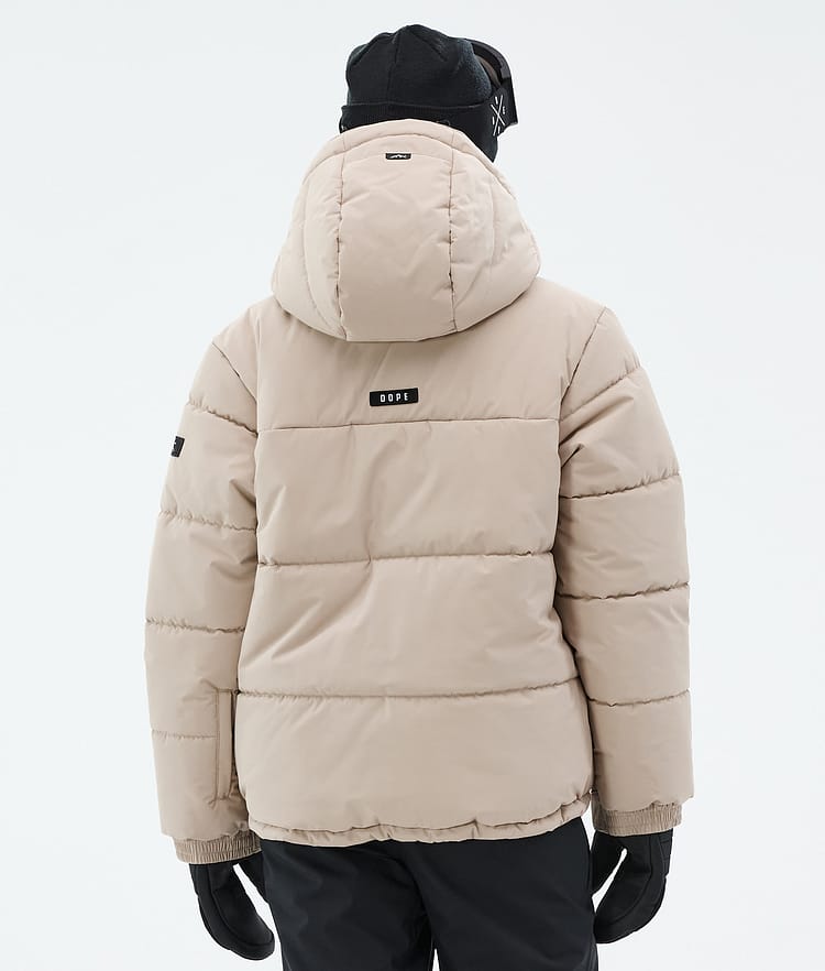 Dope Puffer W Lumilautailutakki Naiset Sand, Kuva 7 / 9