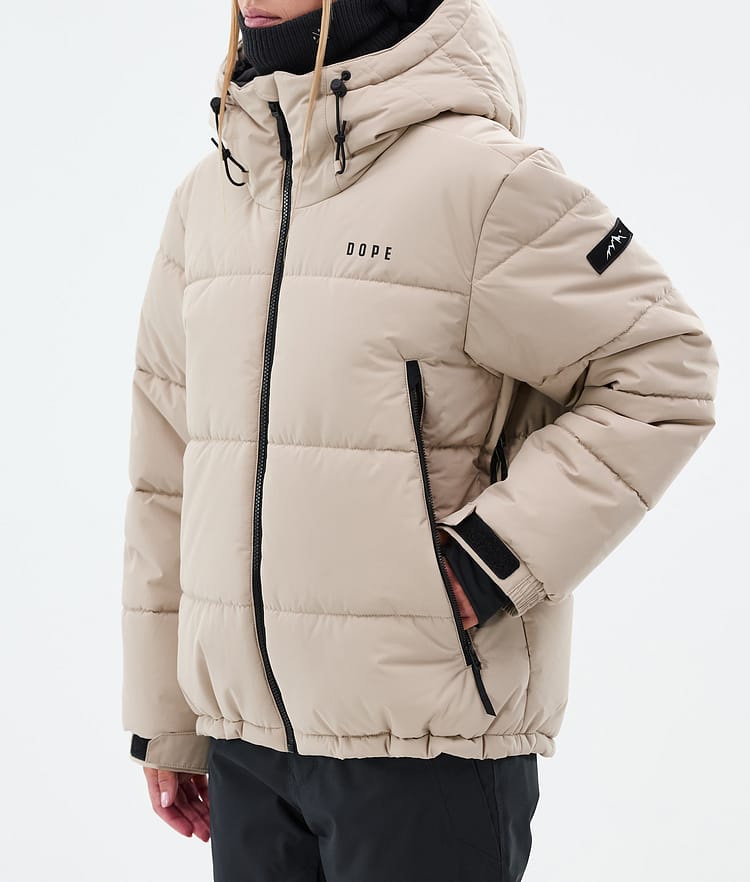 Dope Puffer W Lumilautailutakki Naiset Sand, Kuva 8 / 9