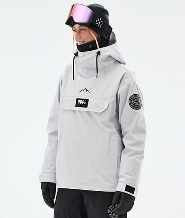 Dope Blizzard W Laskettelutakki Naiset Light Grey