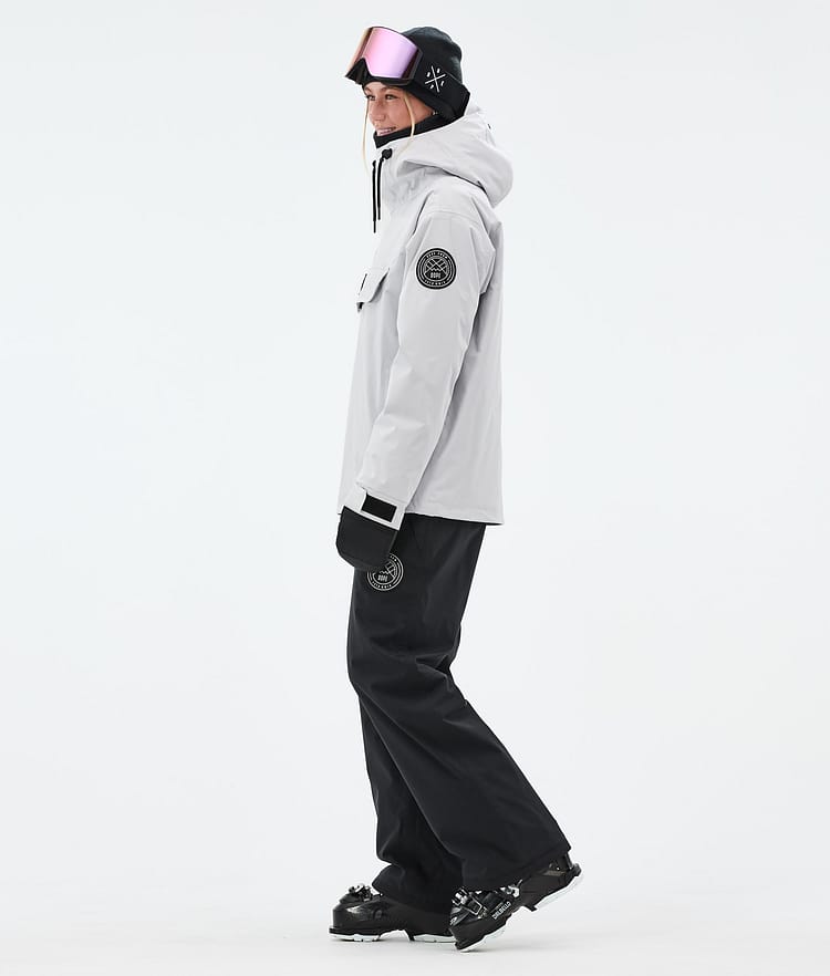 Dope Blizzard W Laskettelutakki Naiset Light Grey, Kuva 4 / 9