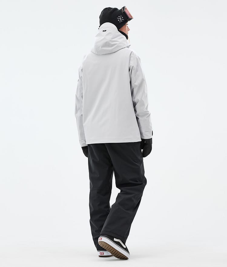 Dope Blizzard W Lumilautailutakki Naiset Light Grey, Kuva 5 / 9