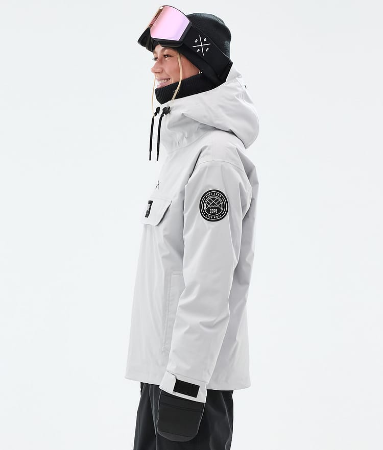 Dope Blizzard W Laskettelutakki Naiset Light Grey, Kuva 6 / 9