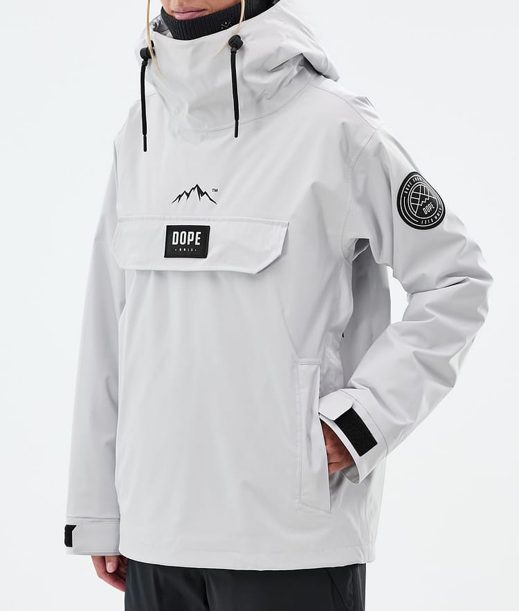 Dope Blizzard W Laskettelutakki Naiset Light Grey, Kuva 8 / 9