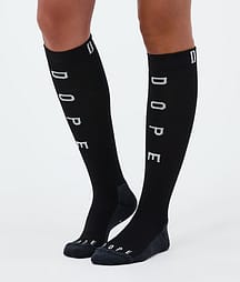 Dope Essential Laskettelusukat Black