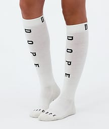 Dope Essential Laskettelusukat White