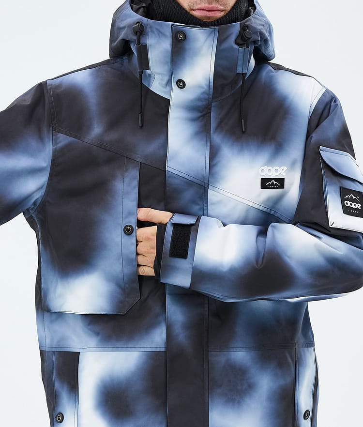 Dope Adept Laskettelutakki Miehet Dark Blue Tiedye, Image 8 of 9